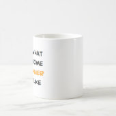 Mug bannière or, génial (Centre)
