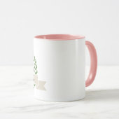 Mug Bannière rétro d'erreur certifiée personnalisée (Devant droit)