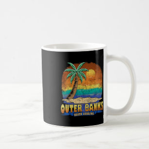 Mug Banques Extérieures Caroline du Nord Vintage Souv