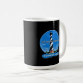 Mug Banques extérieures du phare de Cape Hatteras N.C. (Devant droit)