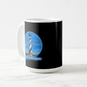 Mug Banques extérieures du phare de Cape Hatteras N.C. (Devant gauche)