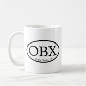 Mug Banques externes d'OBX ovales (Gauche)