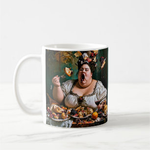 Mug "Banquet de Chaos" Artwork surréaliste et coloré