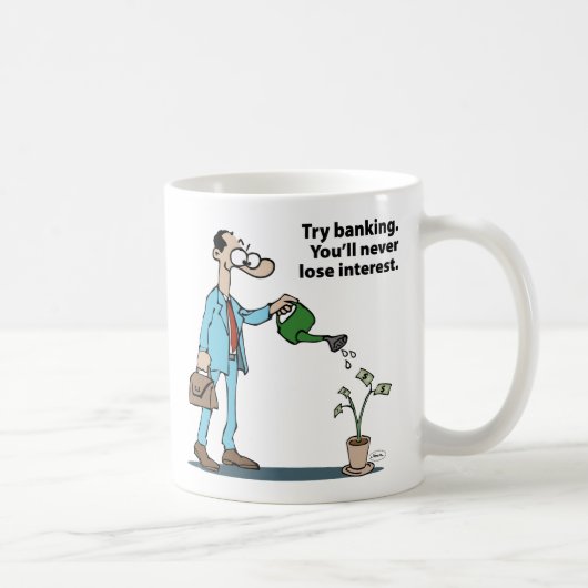 Mug Banquier masculin (Droite)