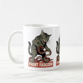 Mug Banzai Kat Combattez le Fascisme (Gauche)