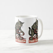 Mug Banzai Kat Fight Fascism (Devant droit)