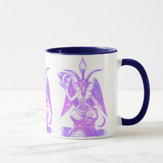 Mug Baphomet en pastel