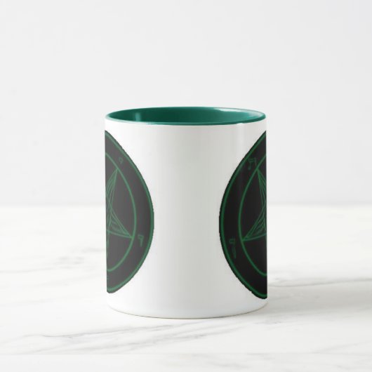 Mug Baphomet en vert (Centre)