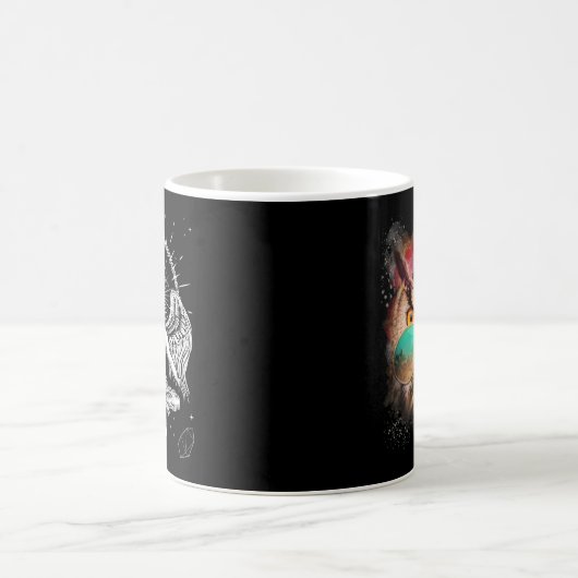 Mug Baphomet Satanic chèvre ailes diable Goth (Centre)