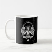 Mug Baphomet Satanic chèvre ailes diable Goth (Gauche)