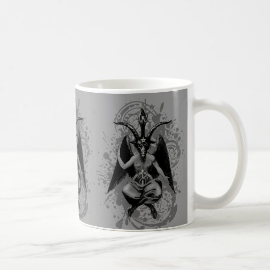 Mug Baphomet : un dieu à cornes des sorcières et de la (Droite)
