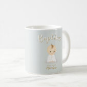 Mug Baptême Baby Boy (Devant droit)