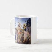Mug Baptême du Christ par Verrocchio, Léonard de Vinci (Devant gauche)