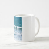 Mug Baptême océanique Garder la pâte de café en verre  (Devant droit)