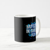 Mug Baptisé dans Christ 2020 Baptême Eglise chrétienne (Devant droit)