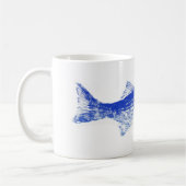 Mug bar d'Amérique bleu (Gauche)
