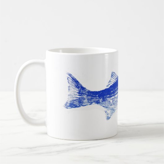 Mug bar d'Amérique bleu (Gauche)