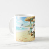 Mug Bar de plage du Pingouin (Devant gauche)