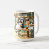 Mug Bar de plage du Pingouin (Devant droit)