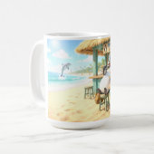 Mug Bar de plage du Pingouin (Devant gauche)