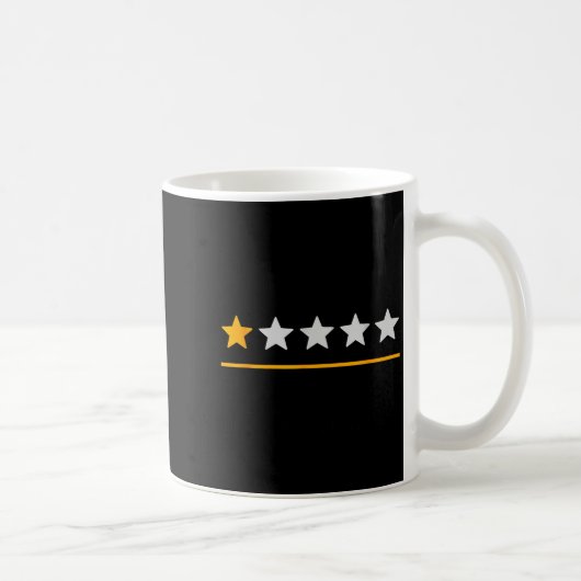 Mug Bar Exam Survivor Funny 1 Star Very Bad Would Not (Droite)