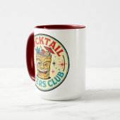 Mug Bar Île Tropicale Design Rétro (Devant gauche)