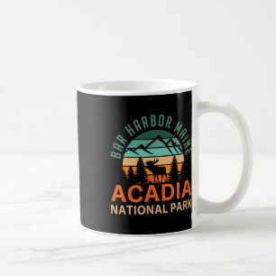 Mug Bar Retro Harbor Maine Parc national d'Acadia Élan