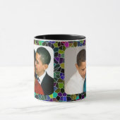 MUG BARACK & MICHELLE OBAMA (Centre)