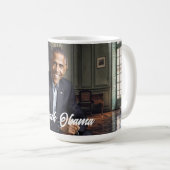 Mug Barack Obama 44ème anniversaire du président (Devant droit)