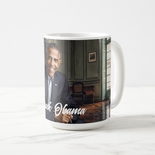 Mug Barack Obama 44ème anniversaire du président (Devant droit)