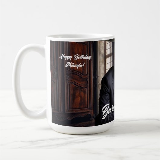 Mug Barack Obama 44ème anniversaire du président (Gauche)
