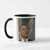 Mug Barack Obama annonce son intention de nommer (Gauche)