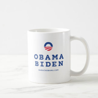 Mug Barack Obama Biden 2012 avec le logo de "O"