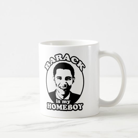 Mug Barack Obama est mon homeboy (Droite)