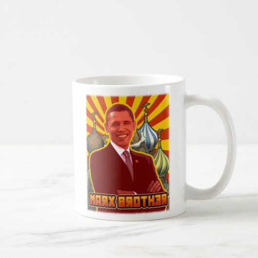 Mug Barack Obama : Frère de Marx (Droite)