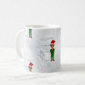 Mug barack obama père Noël (Devant gauche)
