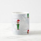 Mug barack obama père Noël (Centre)