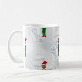 Mug barack obama père Noël (Gauche)