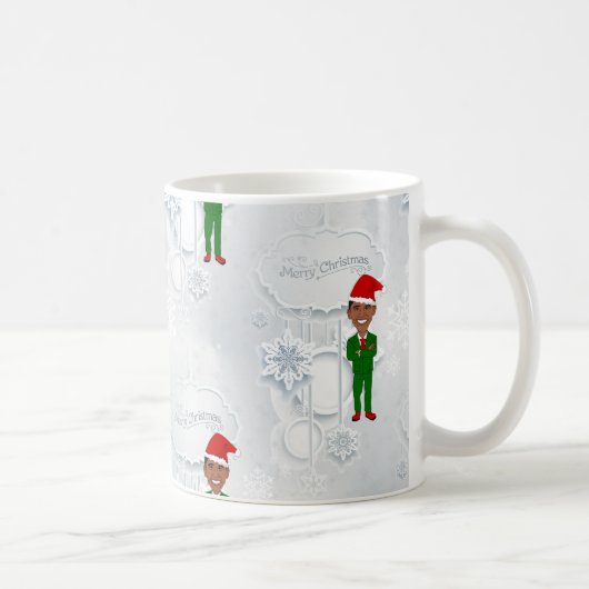 Mug barack obama père Noël (Droite)