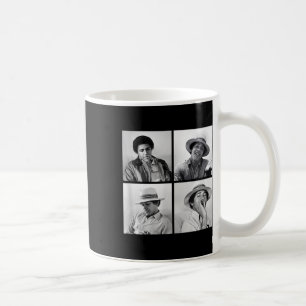 Mug Barack Obama Retro Vintage Young Obama Fument Dans