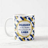 Mug BARBADOS Blessé Nation Monogramme Christian (Gauche)