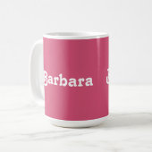 Mug Barbara (Devant gauche)