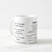 Mug Barbara, l'origine et la signification et votre (Devant gauche)
