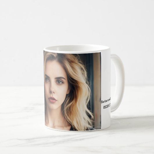 Mug Barbarann DaVinci Mug, 11 oz (Devant droit)