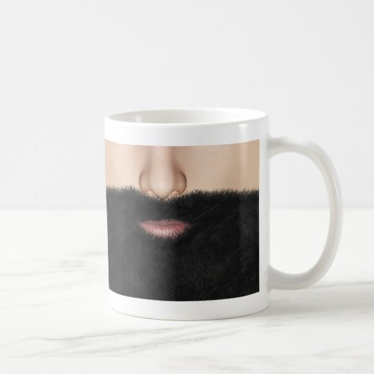 Mug Barbe Bouche et Nez (Droite)