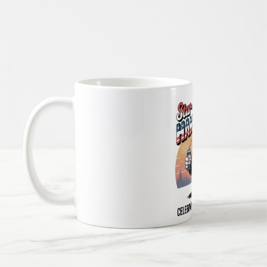 Mug Barbecue à aigle martelé (Gauche)