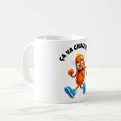 Mug Barbecue avec saucisse : Ça va chauffer ! (Devant gauche)