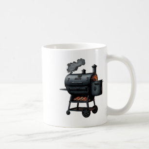 Mug Barbecue Grills Contreséquent Fumeur Byrbeque Gril