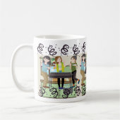 Mug Barbecue Party Friends Accueil Cuisiner Repas (Gauche)