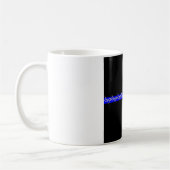 Mug Barbelé Blue Line de corrections (Gauche)